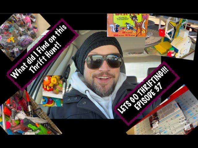 Let's Go THRIFTING! Episode 37 - CPJ Collectibles Toy Hunting! #toyhunt #toyhunting #thrifting #toys