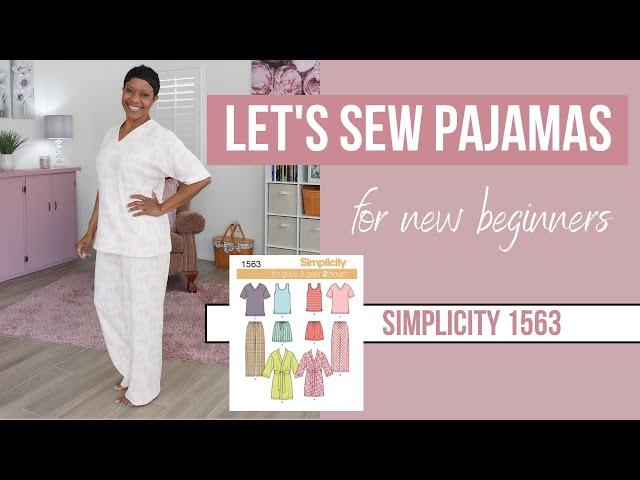 How to Sew Pajamas | For New Beginners (Fall 2022)