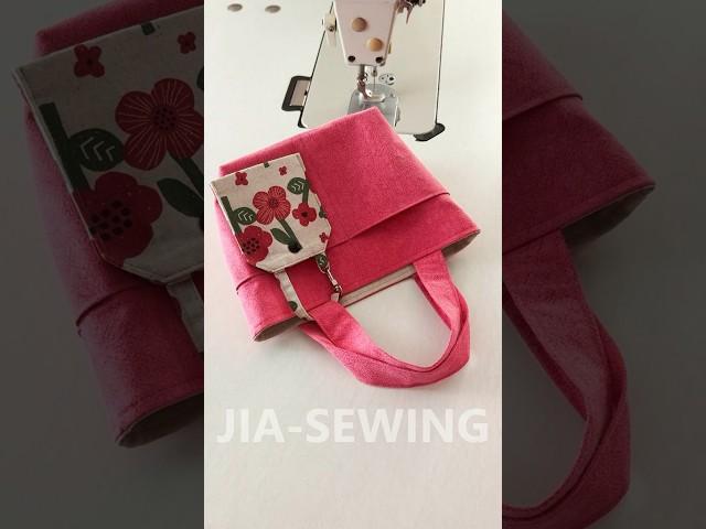 Pink Tote Bag | DIY | Quick Sewing Tips No.159