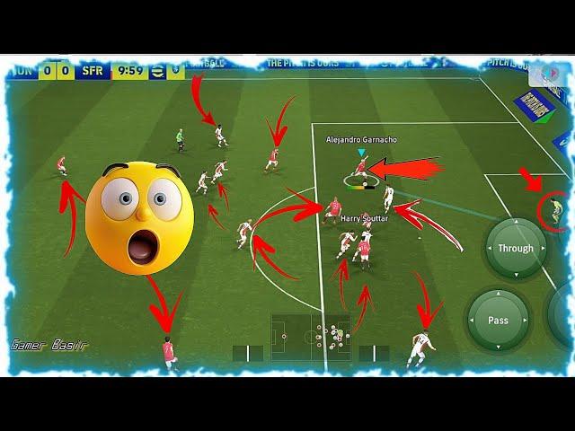 EFOOTBALL LEAGUE MATCH DAY 7। MANCHESTER UNITED VS SHEFFIELD RB। ALEJANDRO GARENACHO'S FIRTS GOAL।