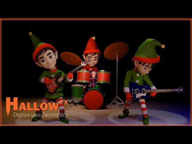 Elf Band - Christmas Projections