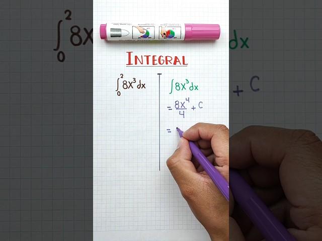 Mastering the definite and indefinite integral ️ #ingedarwin #integrals