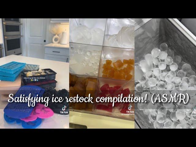 Satisfying ice restock tiktok compilation! (ASMR)