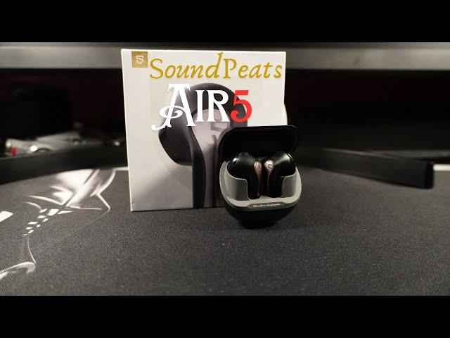 SoundPeats Air5 Earbuds: High-Res Sound in a Lightweight Design #unboxing