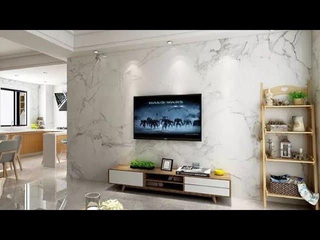 Beautiful Marble Wallpaper Interior Design Ideas