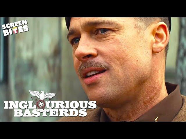 Brad Pitt's Opening Speech | Inglourious Basterds | Screen Bites