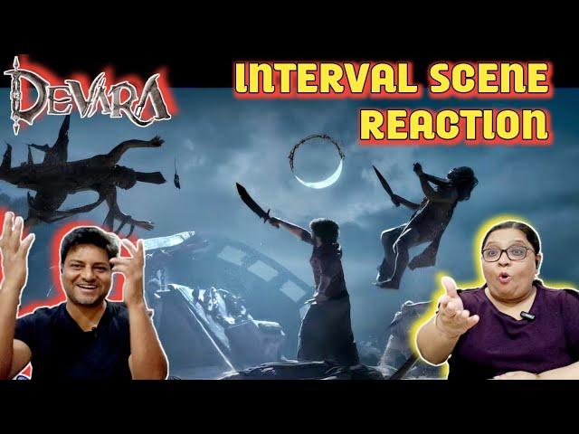 Devara Movie Scene 5 Reaction | Devara Mass Interval Fight Scene | Devara action scenes | NTR Jr