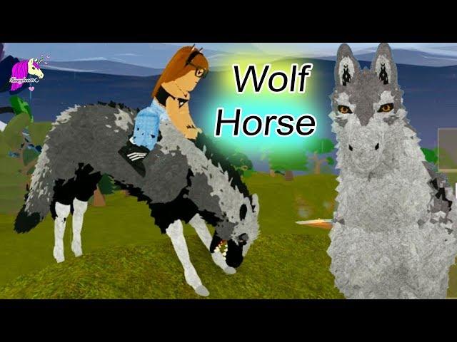 Wolf Horse ! Horse World New Horses ! Honey Hearts C Let's Play Roblox