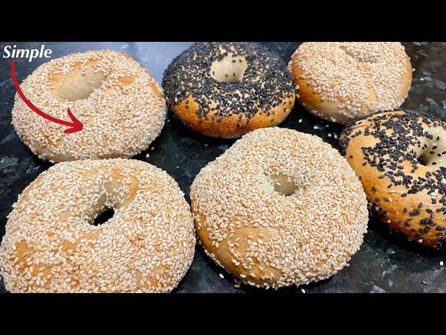 The Easiest Sourdough BAGEL Recipe on YouTube