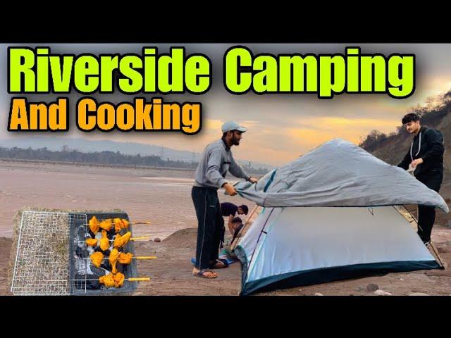 Riverside Camping & Cooking | Barbeque Chicken | Camping in India |Jammu & Kashmir