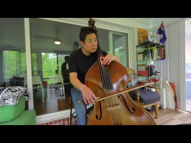 Owen Lee | Christopher Rouse Bass Concerto (demonstration of solo bass part)