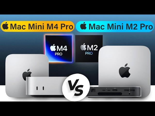 NEW M4 PRO Mac Mini Vs M2 PRO - REVIEW OF SPECS!