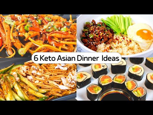 6 Keto Asian Dinner Ideas | Easy Keto Recipes