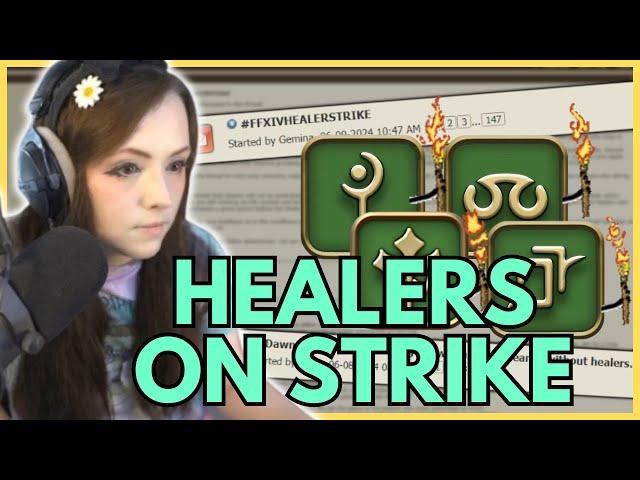 HEALER STRIKE?! | Zepla reacts to the FFXIV Dawntrail Drama