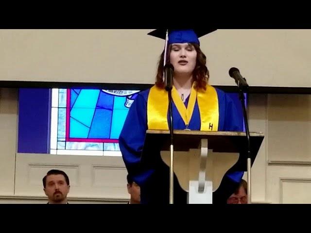 People Need the Lord Sumter Christian School Leah Scott Graduation