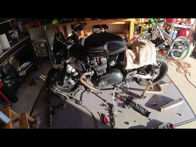 Dave's Garage   Speed Twin CAT removal