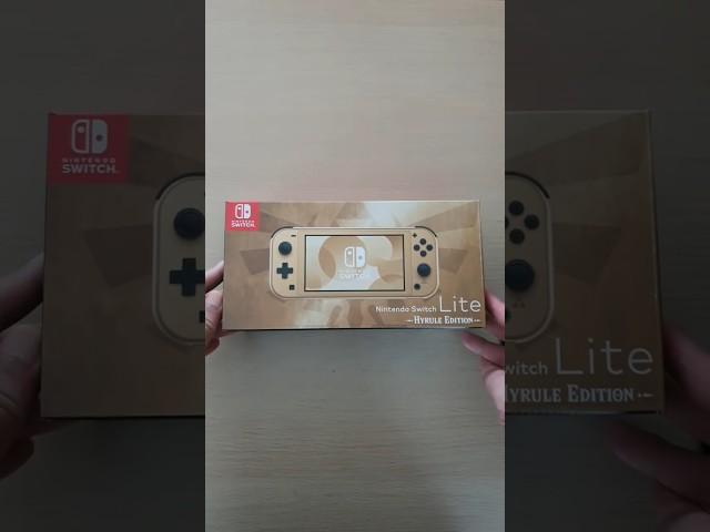 Unboxing : Nintendo Switch Lite Hyrule Edition