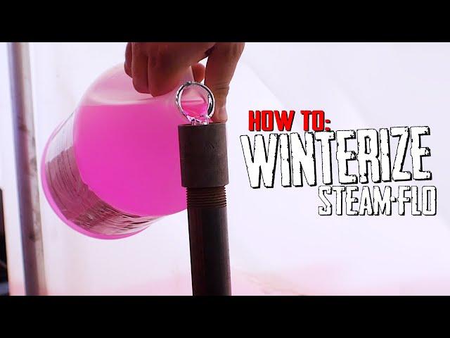 How to Winterize Your Steam-Flo Steam Generator