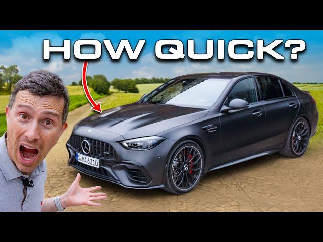 Mercedes-AMG C63 review: 0-60mph & 1/4-mile TEST!