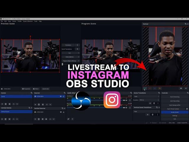 HOW TO LIVE STREAM TO INSTAGRAM USING OBS STUDIO