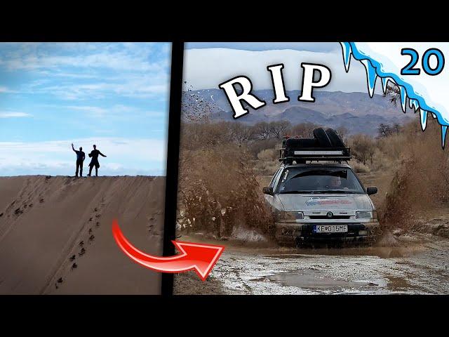 We drowned the Skoda Felicia under a sand dune! (OYMYAKON Part 20.)