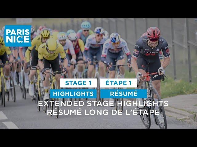 Paris-Nice 2025 - Stage 1 - Extended Highlights