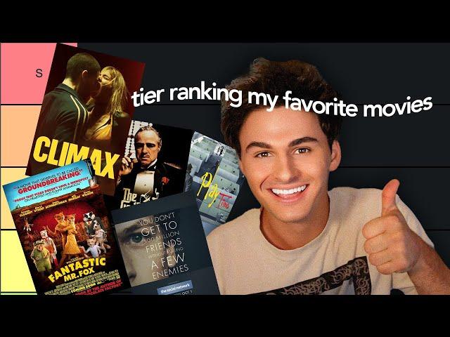 Tier Ranking My Favorite Movies