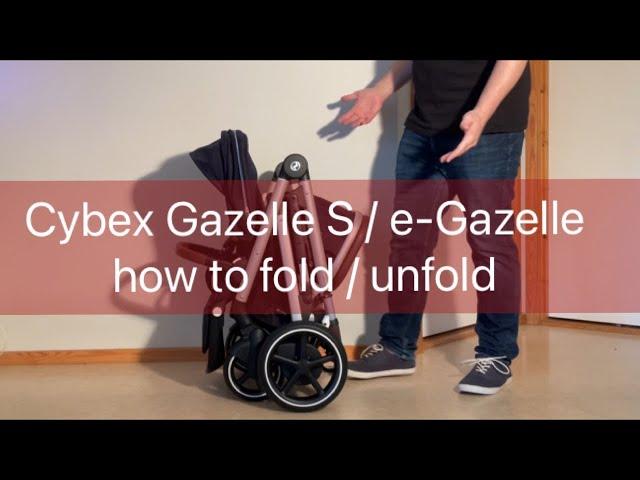 Cybex Gazelle / E-Gazelle S: Folding Guide (Single & Double)