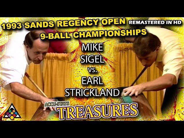 EARL STRICKLAND vs MIKE SIGEL 9-Ball - 1993 Sands Regency Open 17