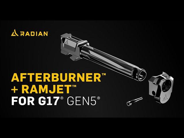 Radian® AFTERBURNER™ + RAMJET™ for GLOCK 17™ Gen5, G47™ & G49™