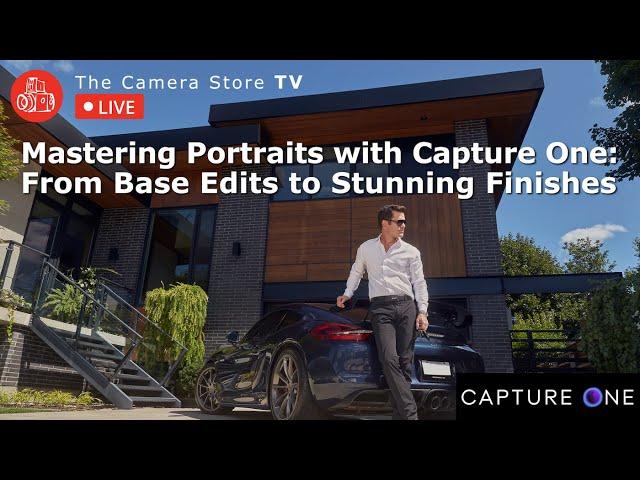 TCSTV Live: Mastering Portraits with Capture One - From Base Edits to Stunning Finishes