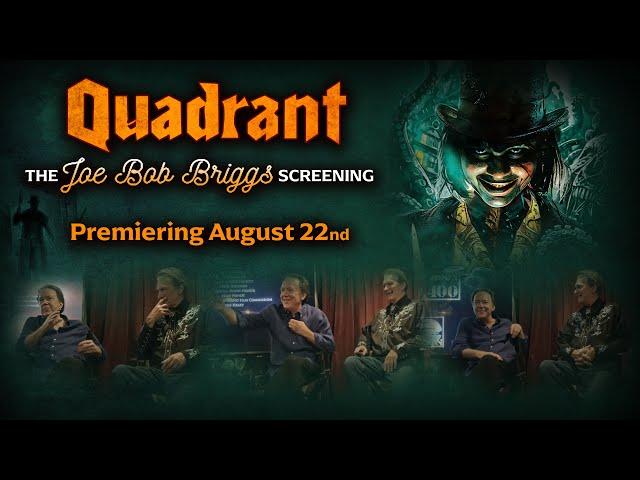 Quadrant Q&A with Joe Bob Briggs & Charles Band