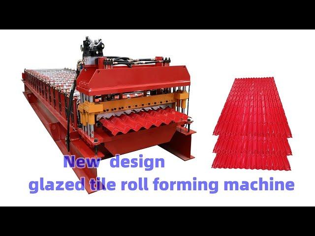 roofing sheet tile roll forming machine | glazed tile roll forming machine | roofing tile machine