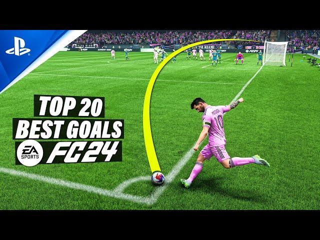 FC 24 | TOP 20 GOALS #1 PS5 4K