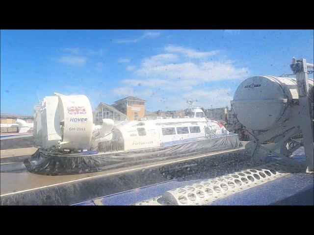 Hovertravel Hovercraft Cam - Southsea, Portsmouth To Ryde, Isle Of Wight - July 2022 | kittikoko