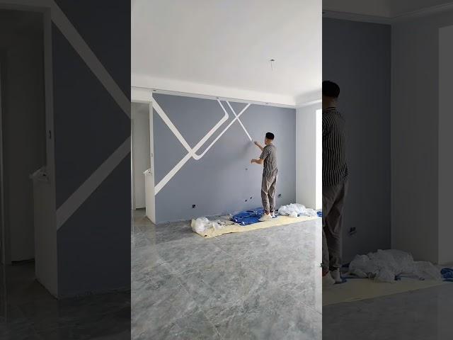 تغير شكل الجدار بطريقة رائعة #shorts