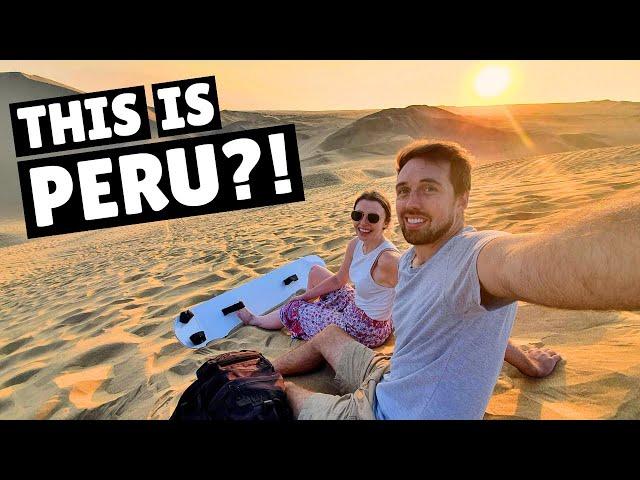 We Found a DESERT OASIS in SOUTH AMERICA (Huacachina Peru)