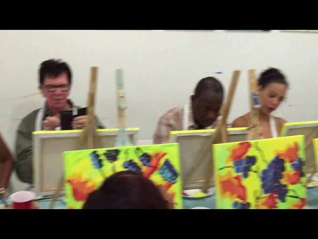 BYOB Painting Class Miami / Trazos Art Academy