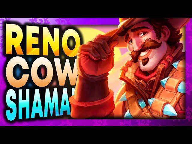 ️ Hearthstone - Top 200 Legend - Reno Cow Shaman Stream - Perils in Paradise