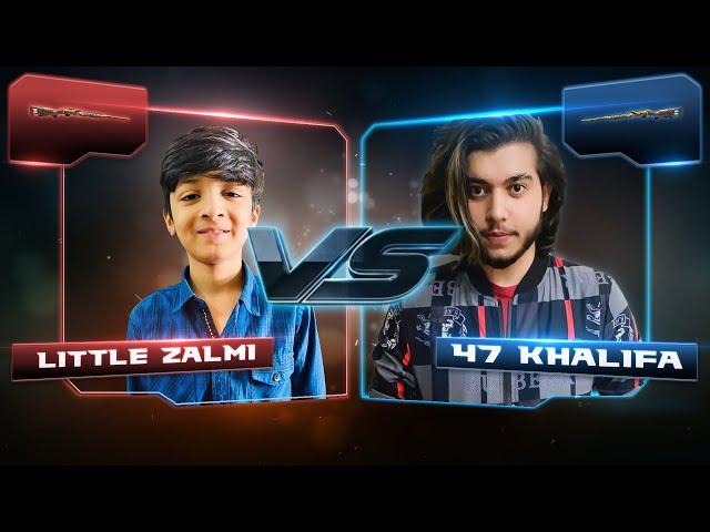 Little Zalmi Vs 47 Khalifa | Little Zalmi Pubg mobile