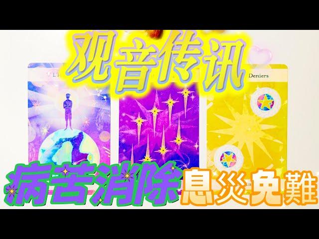 #塔羅占卜【觀音傳訊】接收好運｜病苦消除息災免難｜健康/愛情/事業/家庭/財富/靈性指數