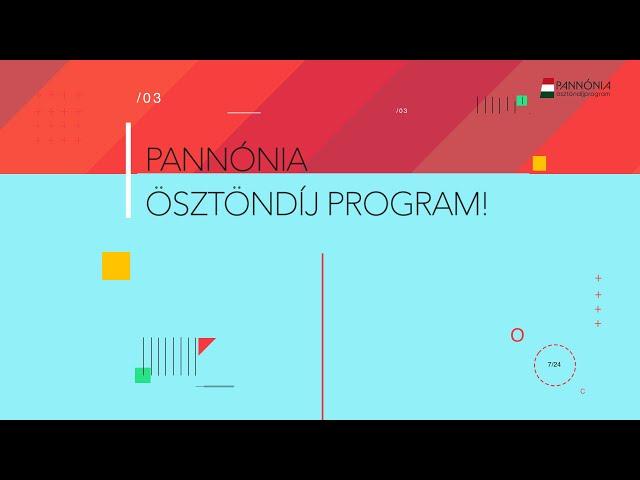 Pannónia Ösztöndíjprogram - Hornjak Árpád