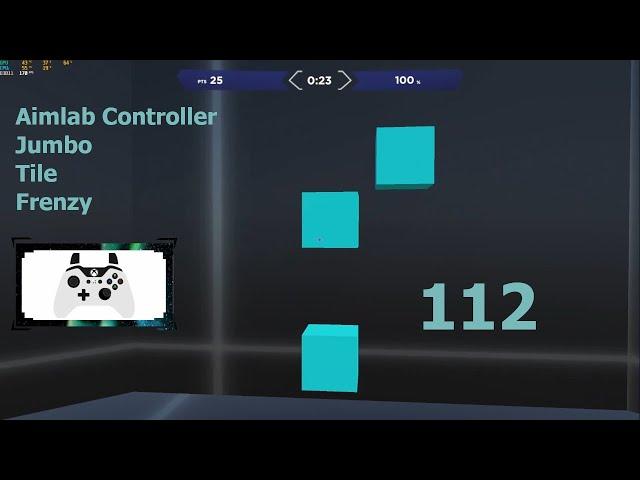 Aimlab Controller Jumbo Tile Frenzy 112