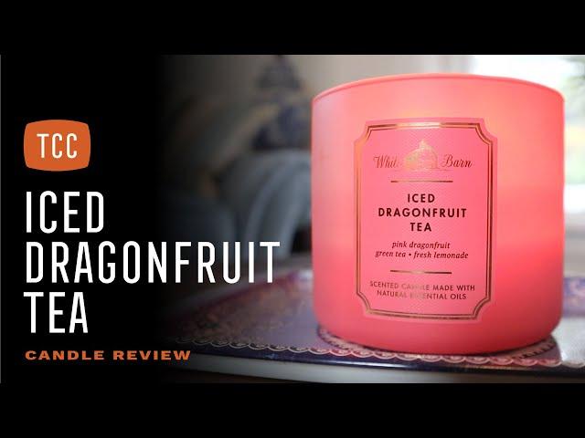 Iced Dragonfruit Tea Candle Review - Bath & Body Works