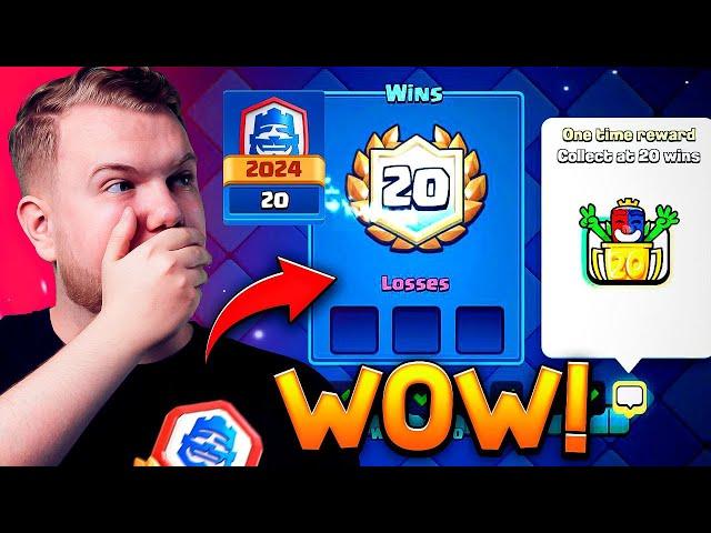 I FOUND THE BEST 20 WIN CHALLENGE DECK IN CLASH ROYALE!