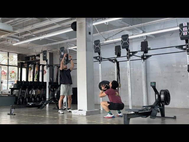 CrossFit 2024.02.26 4轮，两分钟做，两分钟休息