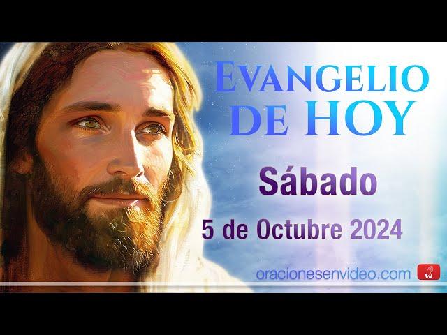 Evangelio de HOY. Sábado 5 de octubre 2024 lc. 10,17-24 vuestros nombres están inscritos en el cielo