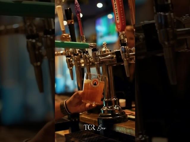 Behind the Bar: Crafting the Perfect Beer Pour at TCR Lounge Bar