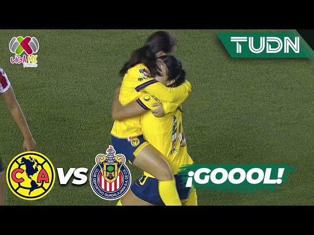 ¡GOOL de Camberos! GOLEADA DESCOMUNAL  | América 5-0 Chivas  | Liga Mx Femenil AP2024-J9 | TUDN