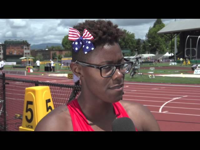 IAAF World Junior Championships 2014 - Shamier LITTLE USA 400m Hurdles Women Heat 5